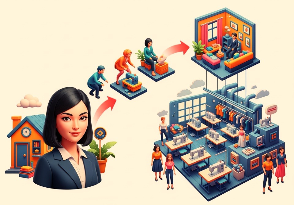 bisnis fashion, langkah besar arini