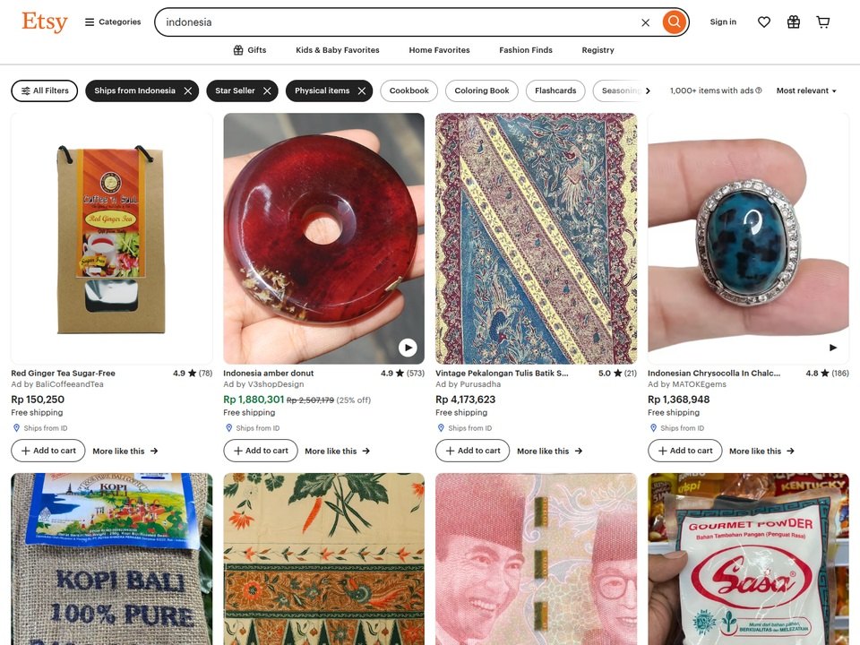 You are currently viewing Mengintip Sukses Etsy Sebagai Marketplace Kerajinan