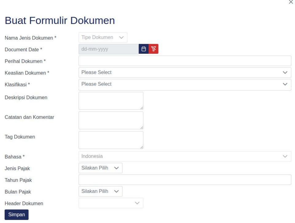 formulir dokumen skd