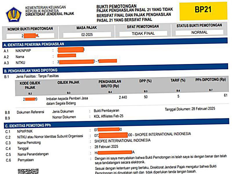 You are currently viewing Pajak Marketplace : PPh Pasal 22 Ditunda, PPh Pasal 21 Jalan Terus