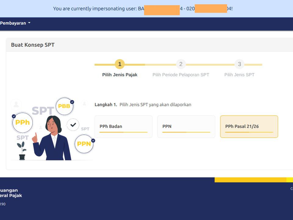 simulator coretax pph badan