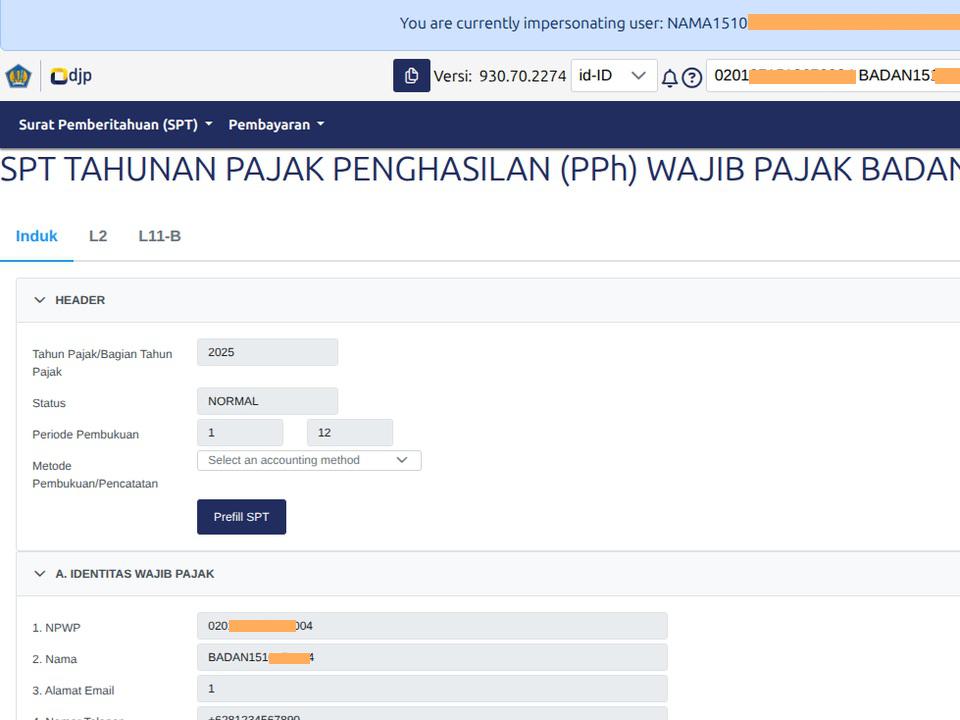 simulator coretax terpandu