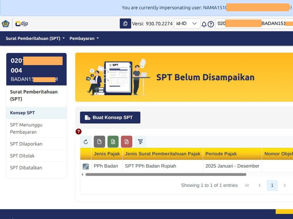 simulator coretax terpandu