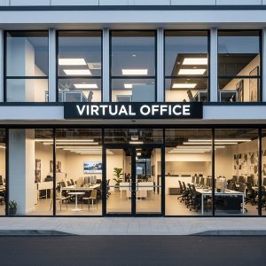 virtual office - coworking space