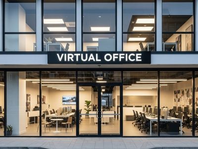 virtual office - coworking space